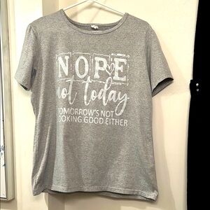 Gray Graphic Tee
